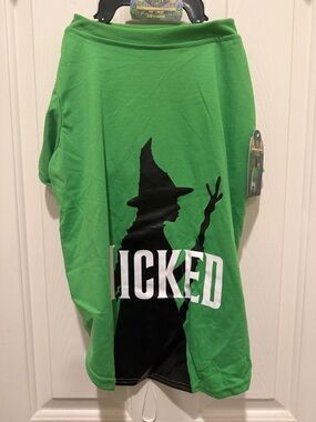 Wicked Green Witch Kids Costume Shirt xl